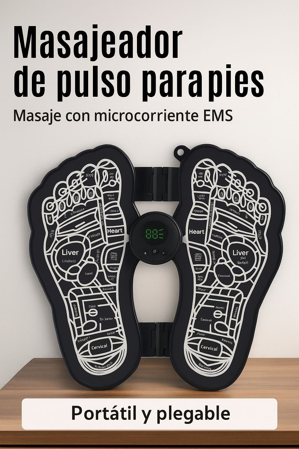 MASAJEADOR DE PULSO PARA PIES